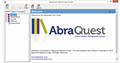Screen print of New Abraquest Help File